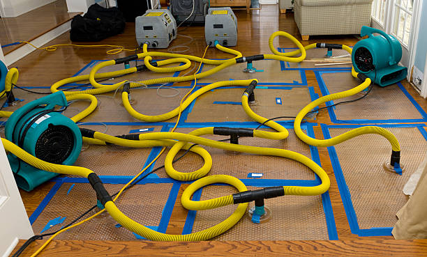Professional Emergency Water Removal technician working in Simonton, TX